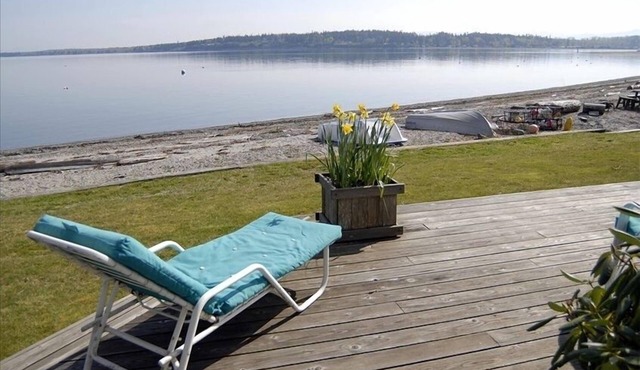 Large Home Right on the Beach- Walk Right Out to the Water