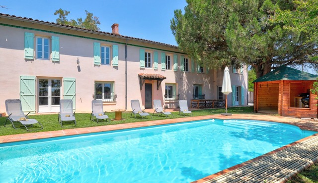 Large house 300m2 - 15 people - private pool - Tarn Albi/Toulouse