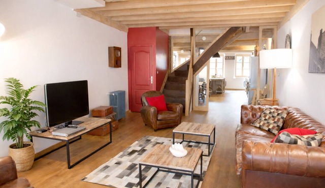 Large house historic center Tournus - Walled garden - 12 people - Near A6