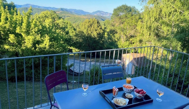Large house in the heart of the Cévennes. Breathtaking view