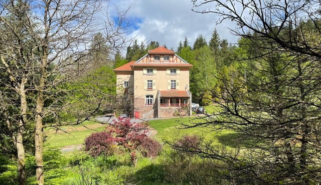 Large house of 650m2 in lush greenery surrounded by forests and lakes