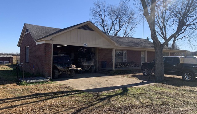 Large house set up for many guests in delta