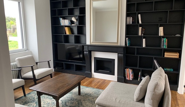 Large house with sea view