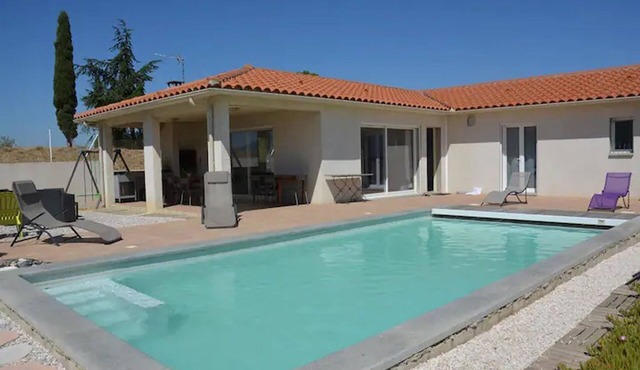 Large house with private pool in Latour-Bas-Elne