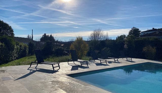 Large house with private swimming pool, enclosed grounds that will enchant your vacations.