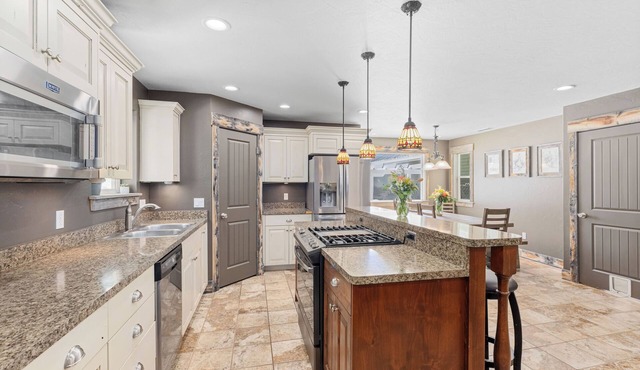 Large house with lots of space. Just minutes away from national forest.