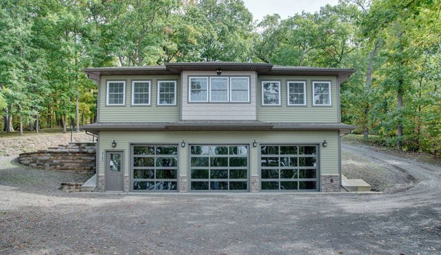 Large, Lakefront Home and Guesthouse on the South East side of Seneca Lake.