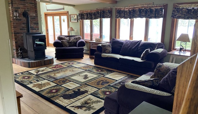 Large Lakefront Home on Moosehead Lake with Spectacular Beach and Dock