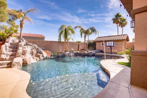 Large Las Vegas Home w/Pool, Hot Tub + Game Room