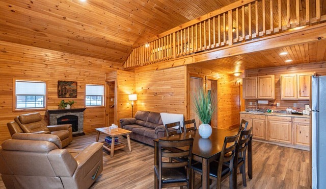 Large Log Cabin for Groups