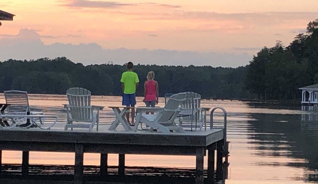 Large Lux Waterfront Home on 9 Acres with Sandy Beach and Beautiful Sunsets