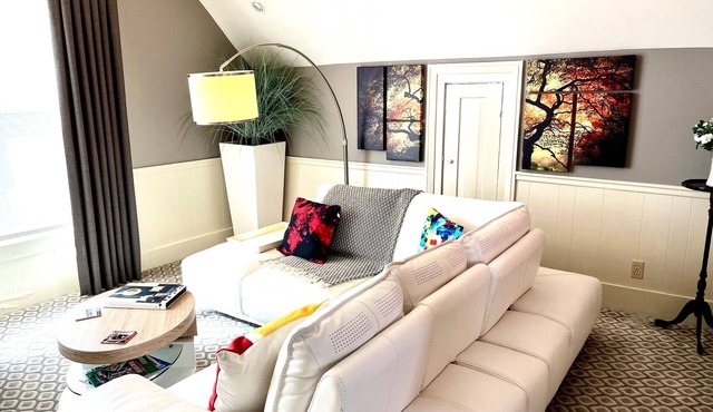 Large Luxury Downtown "Design Studio" One Bedroom Apartment