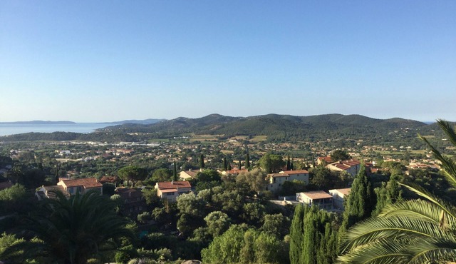 Large Luxury Sunny Apartment in heart of Bormes Les Mimosas with Stunning Views