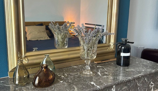 Large luxury room at Clos de Bigos, family-run AOC Margaux Artisan vineyard