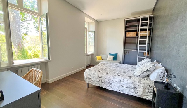 Large Mas in a natural area, Splendid apartment "Au Vert