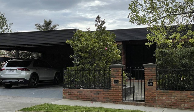 Large mid century executive family home with pool in prestige suburb