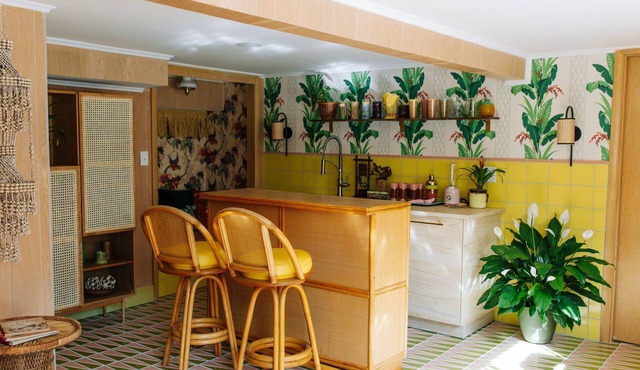 LARGE Mid Century Home - Pool, Hot Tub, Tiki Bar, Bridal Suite, Patio, 4 Acres