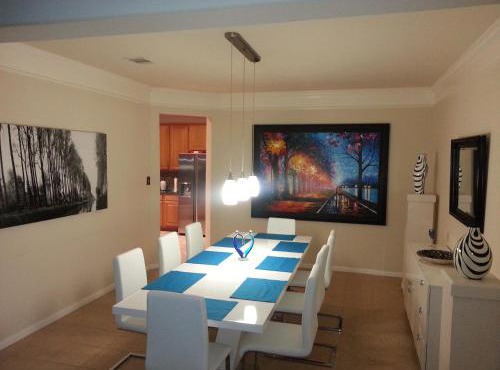 Large Modern Residence with private guest, family room & business office
