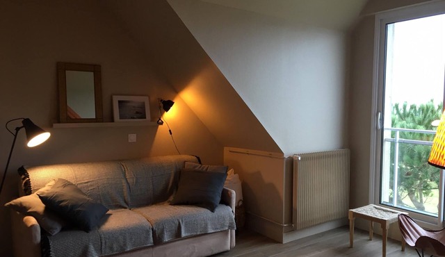 Large new studio sea view