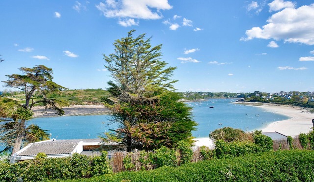 Large oceanfront house with garden for 12