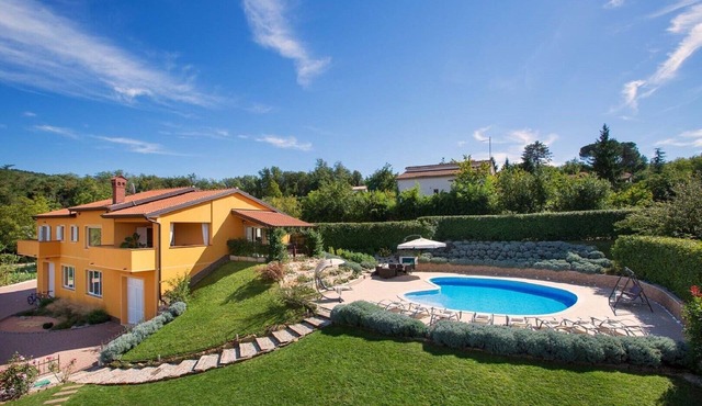 Large outdoor with privacy, Heated pool 60m2 , Gamesroom ,Wellness, Garden