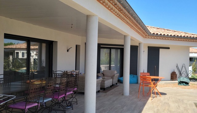 large pool and jacuzzi villa