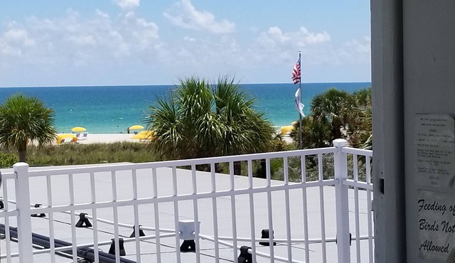 Large private balcony with Gulf views! 2 Bedroom condo. FN #205