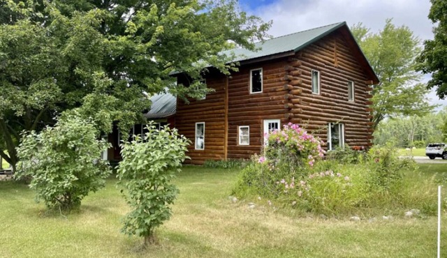 Large private farm home