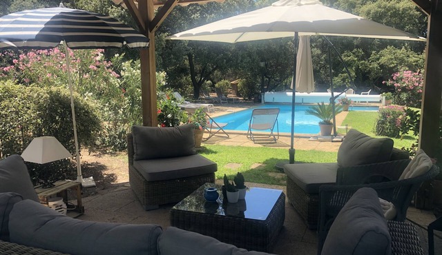 Large Provencal villa in the heart of Provence with garden and swimming pool