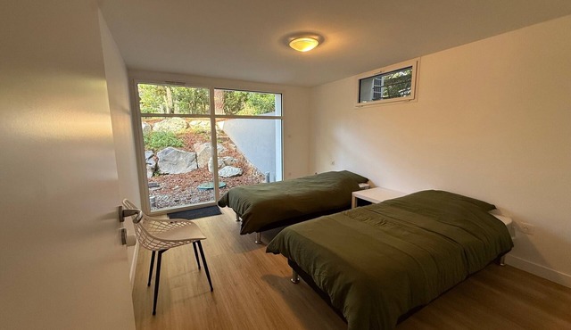 Large, quiet house 100m from Ermitage beach in St Brévin l'océan.