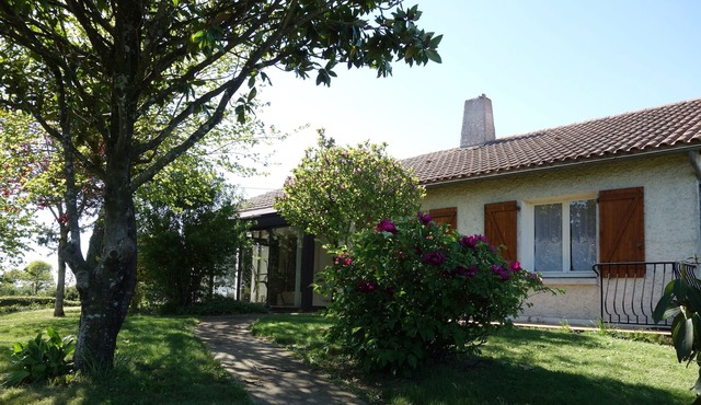 large quiet house in the countryside