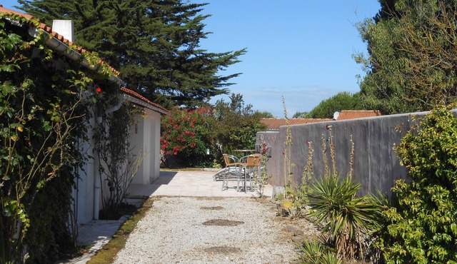 Large rear garden
