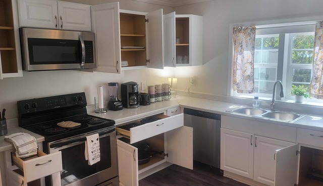 Large, Renovated On E. Lake Park! Comfy Cottage