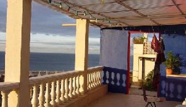 Large south facing terrace with stunning views over bay of Marseille