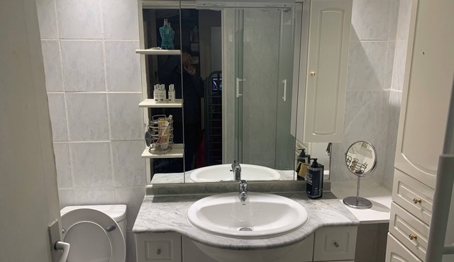 Large studio with garden 10 minutes from LE SPOT town center and RER D station