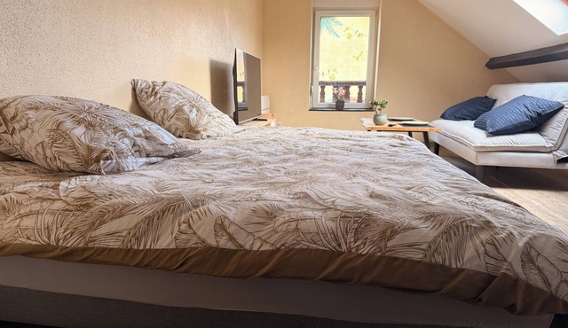Large studio with jacuzzi/spa/balneo
