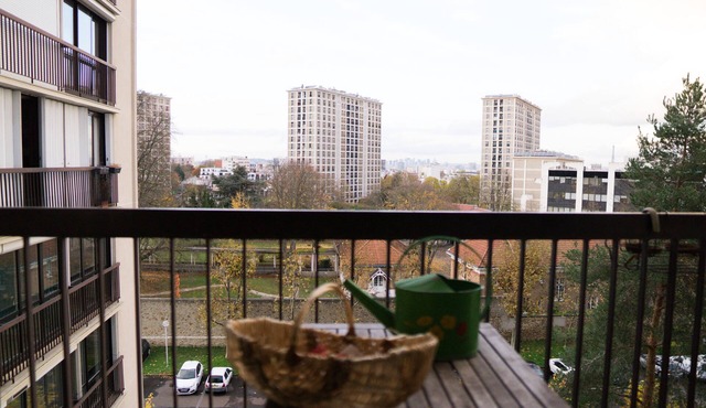 🌞 Large T2 near Paris Porte d'Orléans🌞