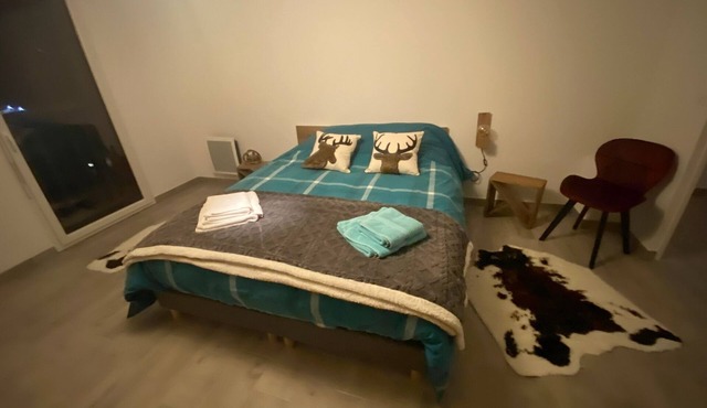 Large T3 duplex Auron snow view