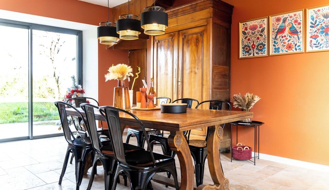 Large typical house near Broceliande forest