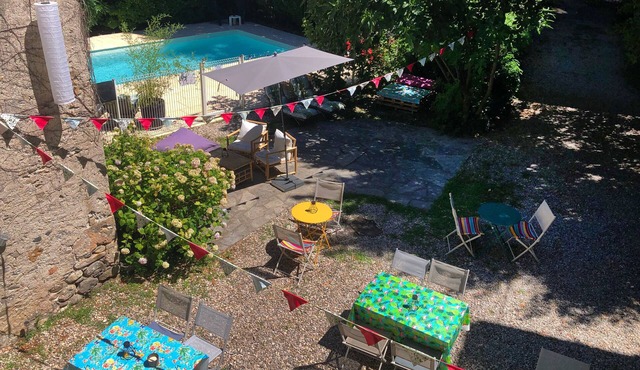 Large vacation home with pool in the Cévennes