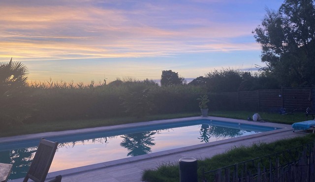 Large villa large pool rare in the region