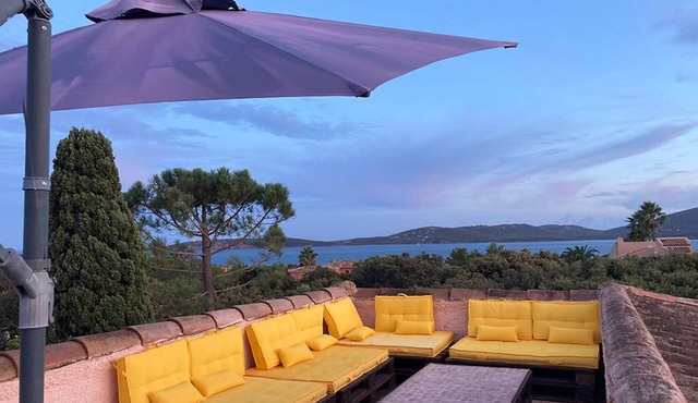 LARGE VILLA, SOUTH CORSICA, PRIVATE AREA OF CALA ROSSA.