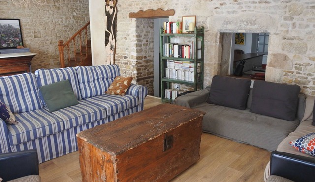 Large village house at the Ford Velluire