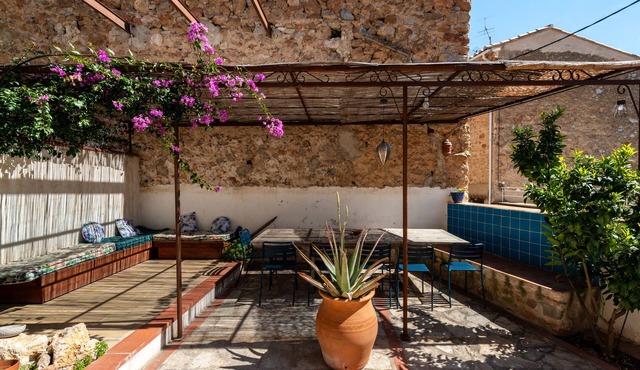 Large vineyard house