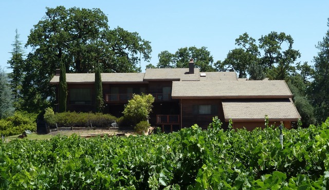 Large wine country house on private vineyard