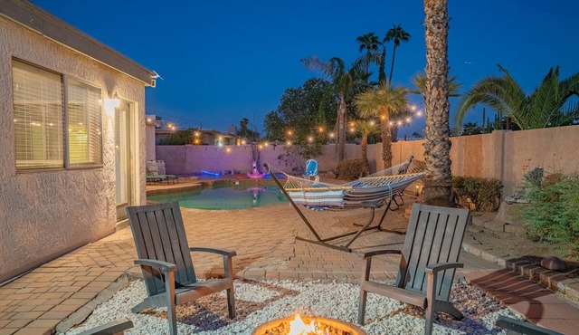 LargePool, GameRoom, HotTub, FirePit