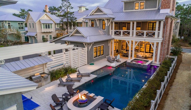 Largest Private Pool in WaterColor! Foosball! Ping Pong!