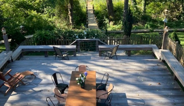 Lark's Nest on the Chester River. Spacious, waterfront home with private dock.