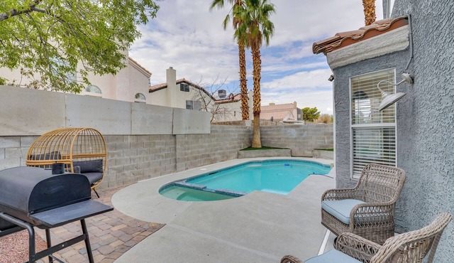 Las Vegas Vacation Rental: Private Pool & Patio!