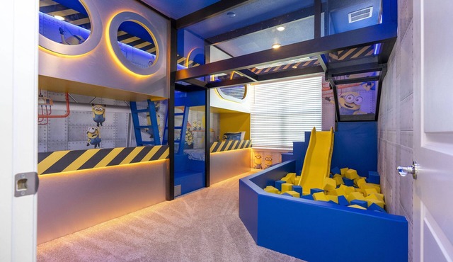 Last Minute Disney! Private Pool, Hot Tub, Game Room & Themed Bedrooms. Book Now! #127921